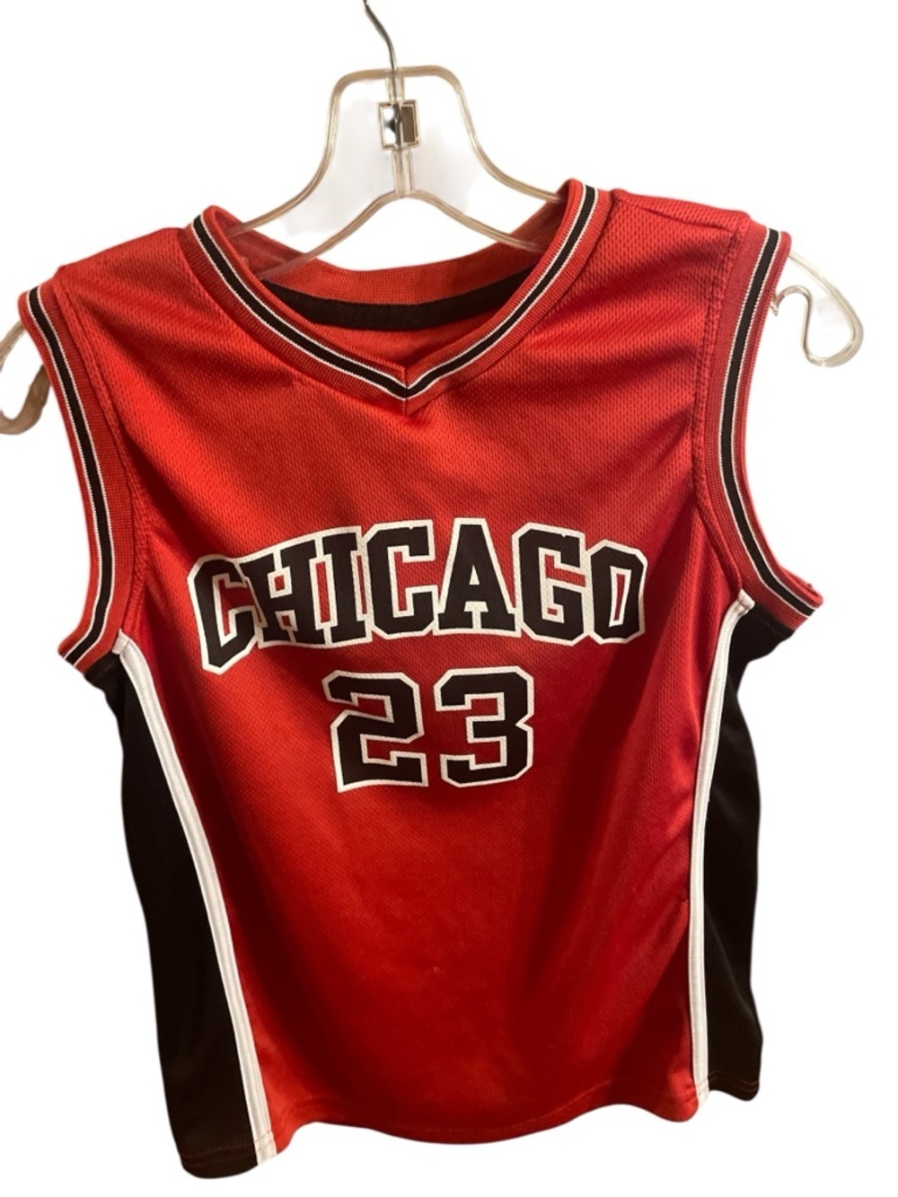 Vintage Michael Jordan Chicago Bulls Jersey Youth L 14/16 Red Extreme Athletic